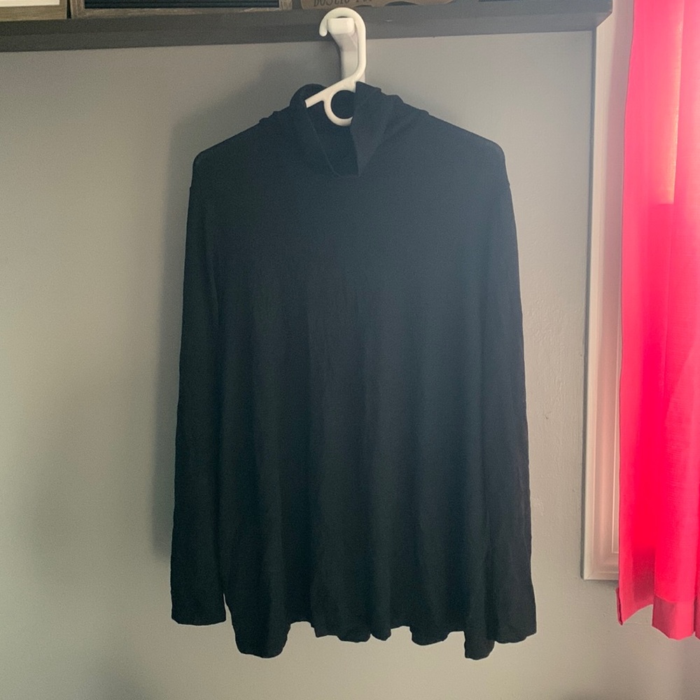 Black turtle neck